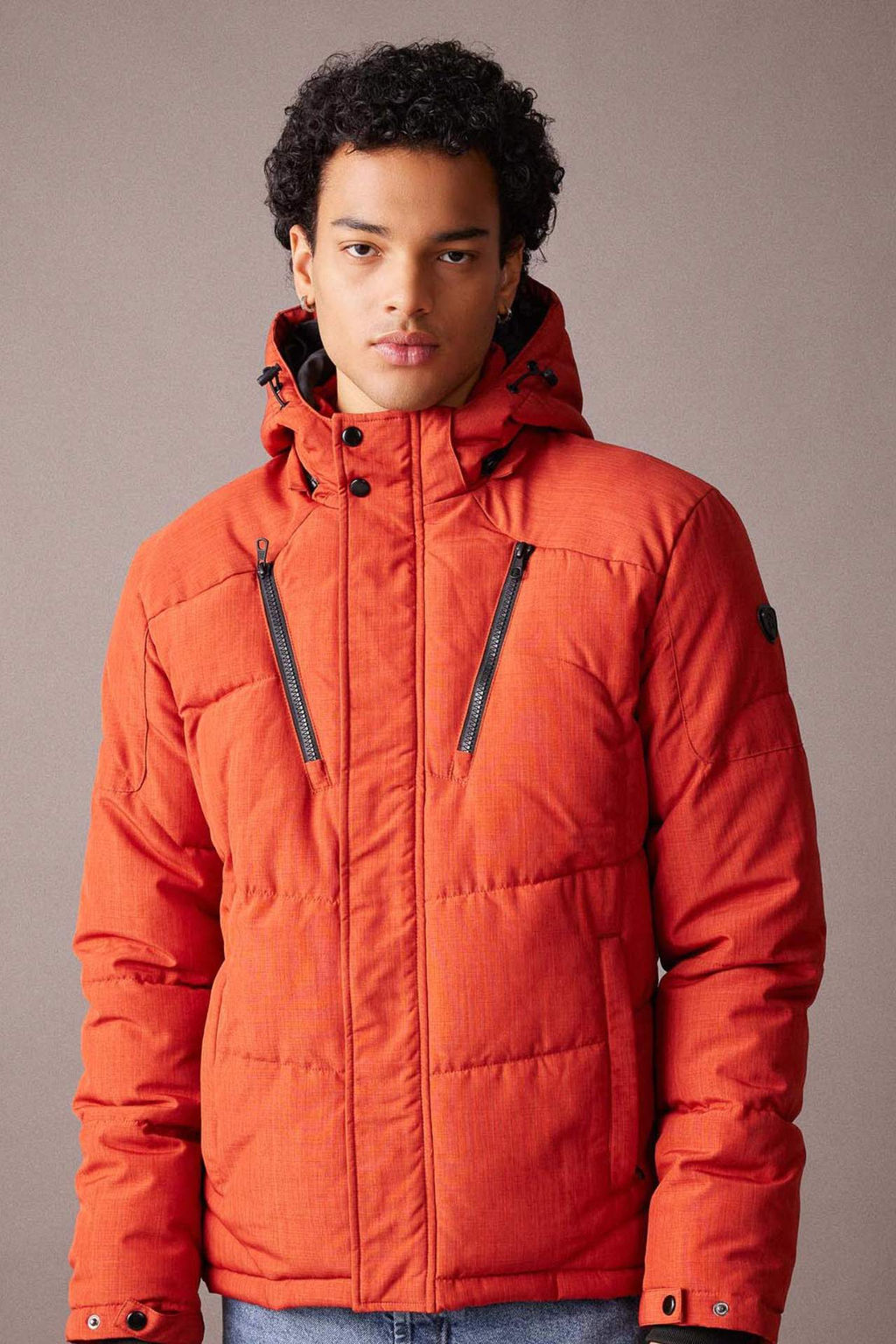 Is? Yal?t?ml? Sisme Mont C?kar?labilir Kapusonlu Polar Astarl? Su Gecirmez - Defacto фото 4