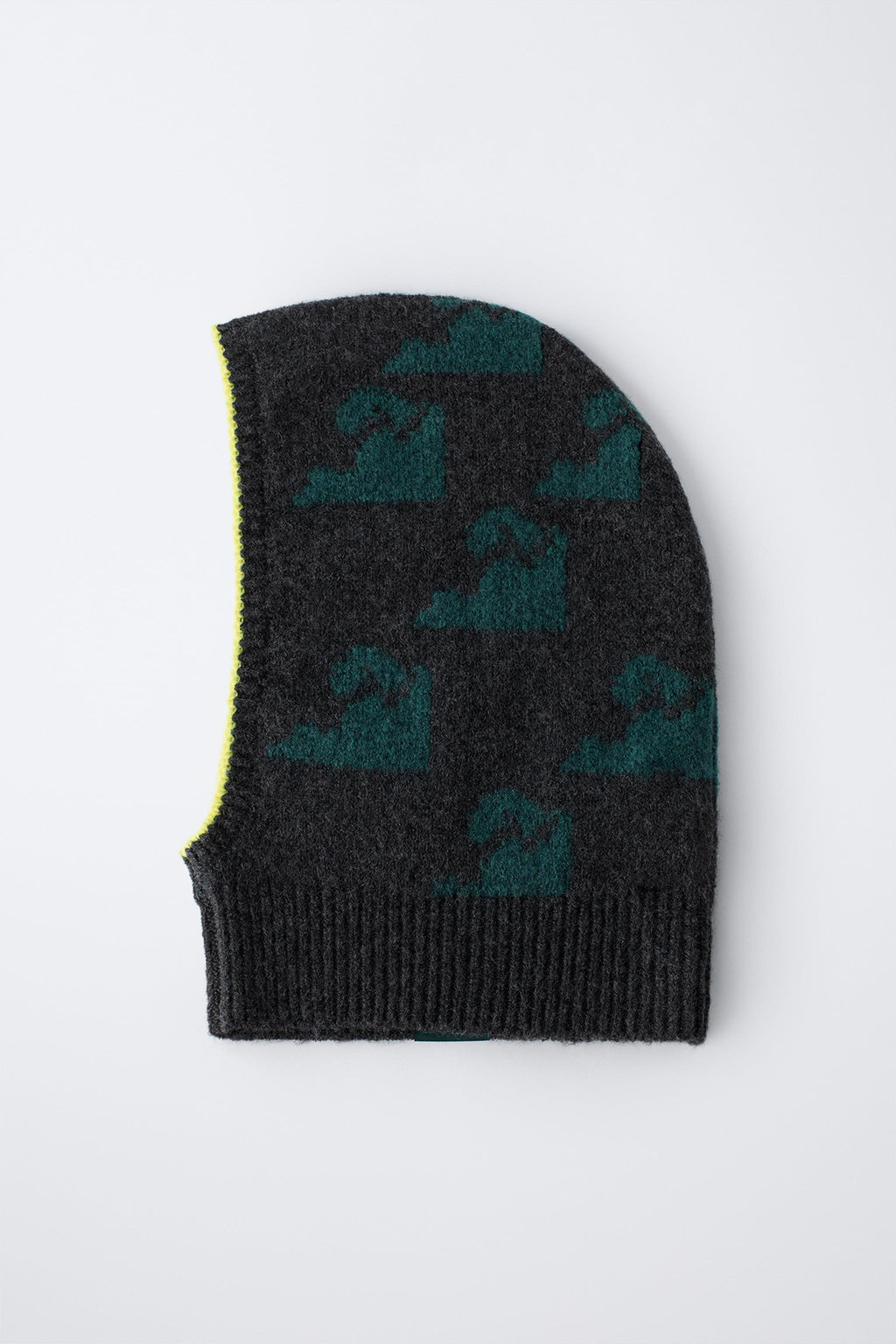 BALACLAVA PUNTO ESTAMPADO SKI COLLECTION / Negro - Zara фото 4