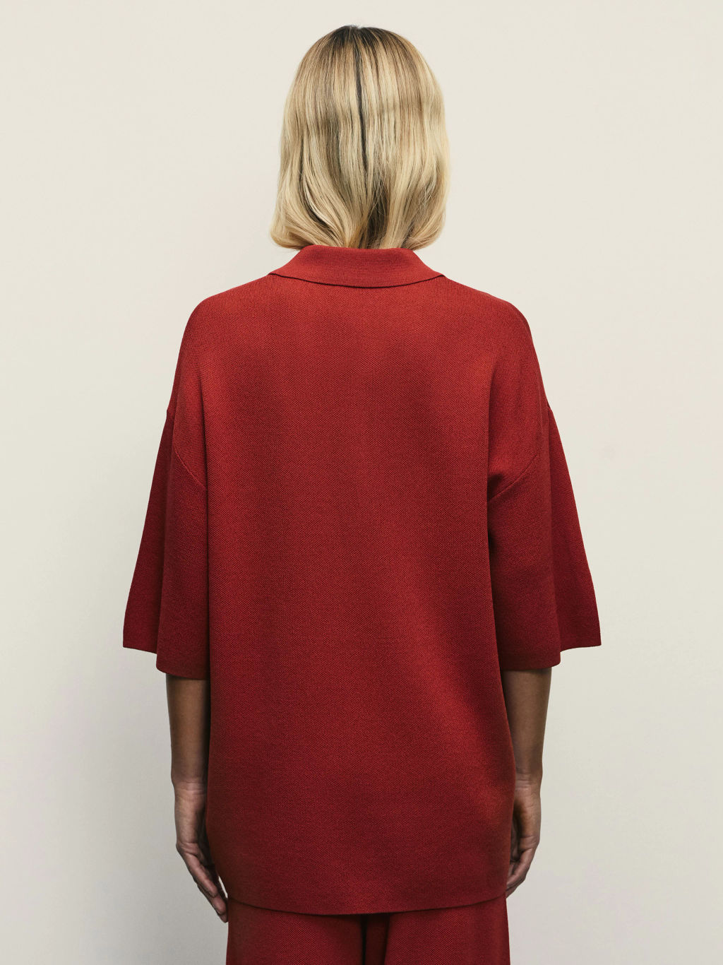 Джемпер с отложным воротником на молнии / Zarina  фото 5