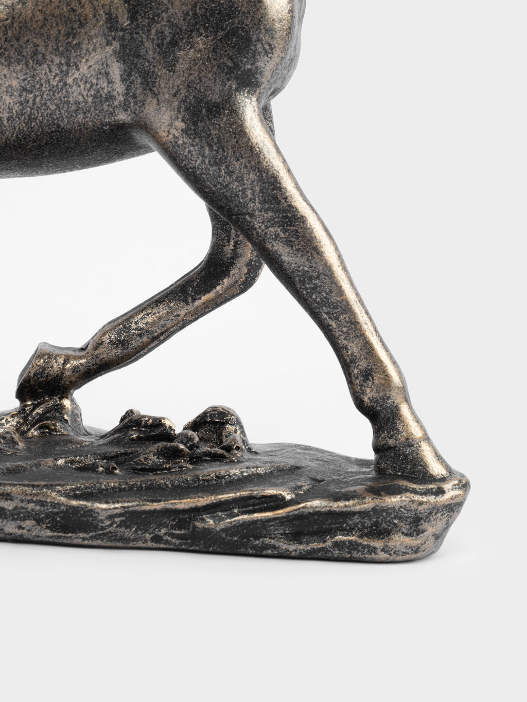 Статуэтка, 18 см, полирезин, бронзовая, Бегущий конь, Horse - Anna lafarg фото 4