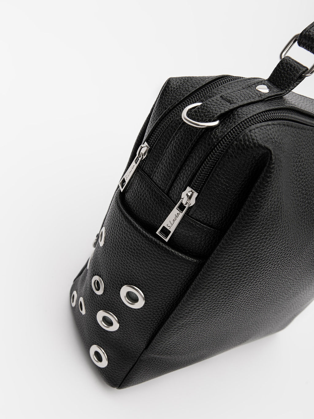 Чёрный рюкзак S.Lavia  фото 15