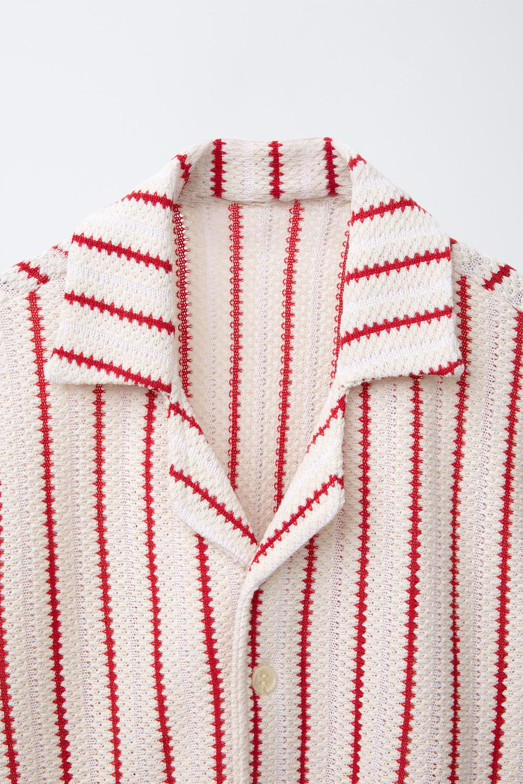 STRIPED KNIT SHIRT - Zara фото 3