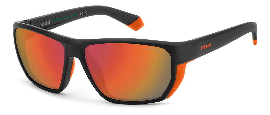 Солнцезащитные очки POLAROID PLD 7057/S Чёрный, мужские