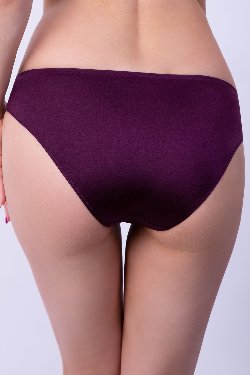 -45% ТРУСЫ КУПАЛЬНЫЕ ЖЕН. Milavitsa 480105/054 слива  фото 2