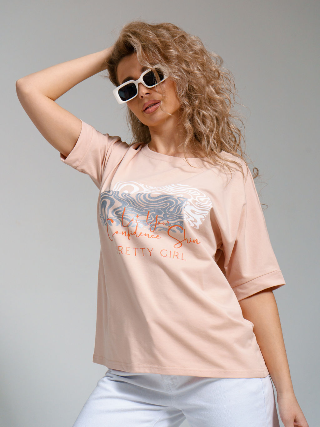 940/1 Футболка "Пудра"