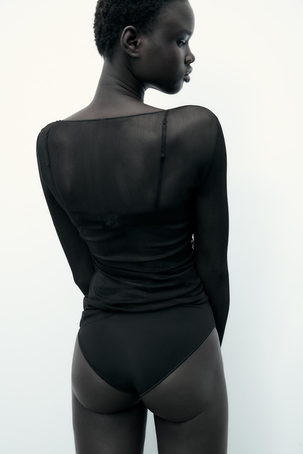 100% SILK T-SHIRT - Zara фото 3