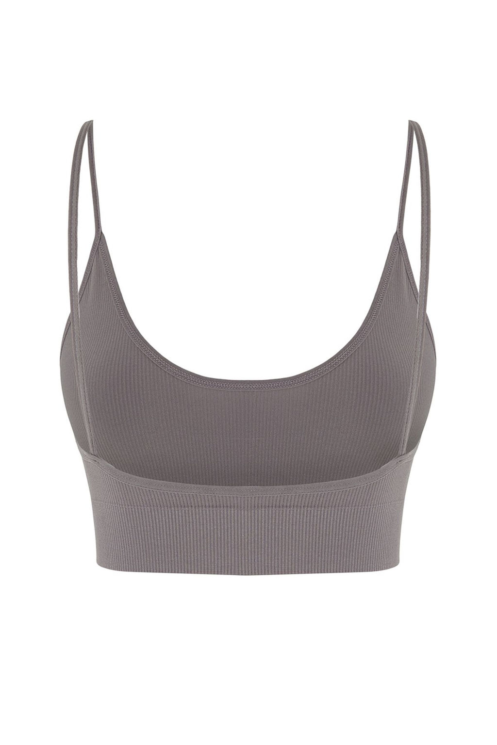 TRENDYOLMILLA Siyah Seamless/Dikissiz Ip Ask?l? Balensiz Kaps?z Bralette Orme Sutyen THMAW23SU00140 фото 6