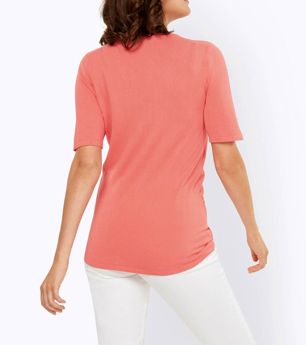 Пуловер, цвета коралла - Ashley brooke фото 4