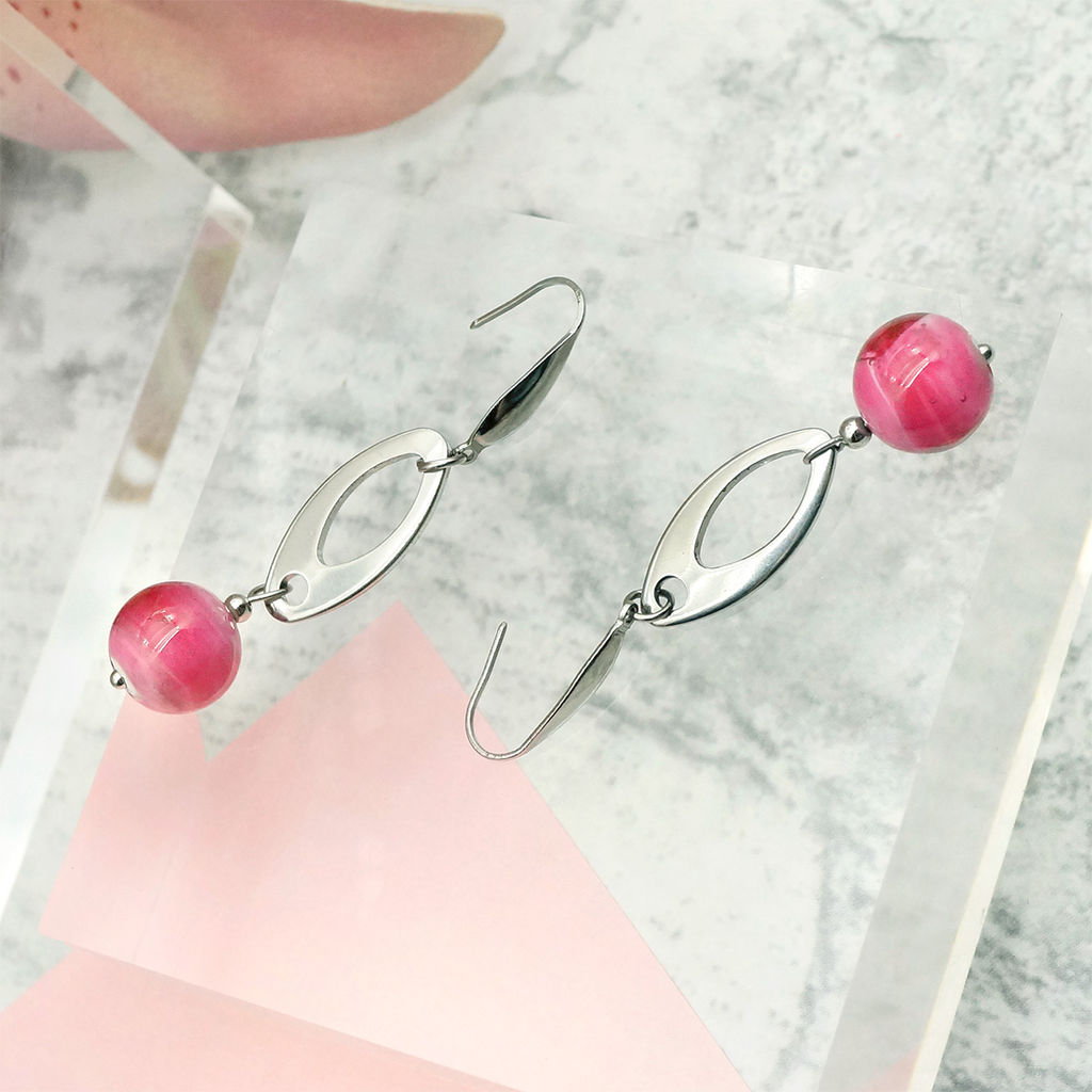 Серьги из муранского стекла FLEUR LS2899 - Vloes фото 2