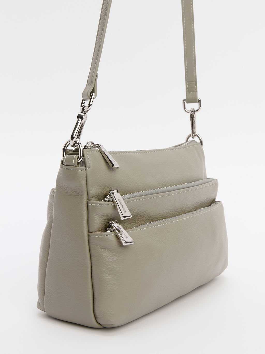 Женская сумка через плечо TENDANCE Артикул 4238569, зелено-серый