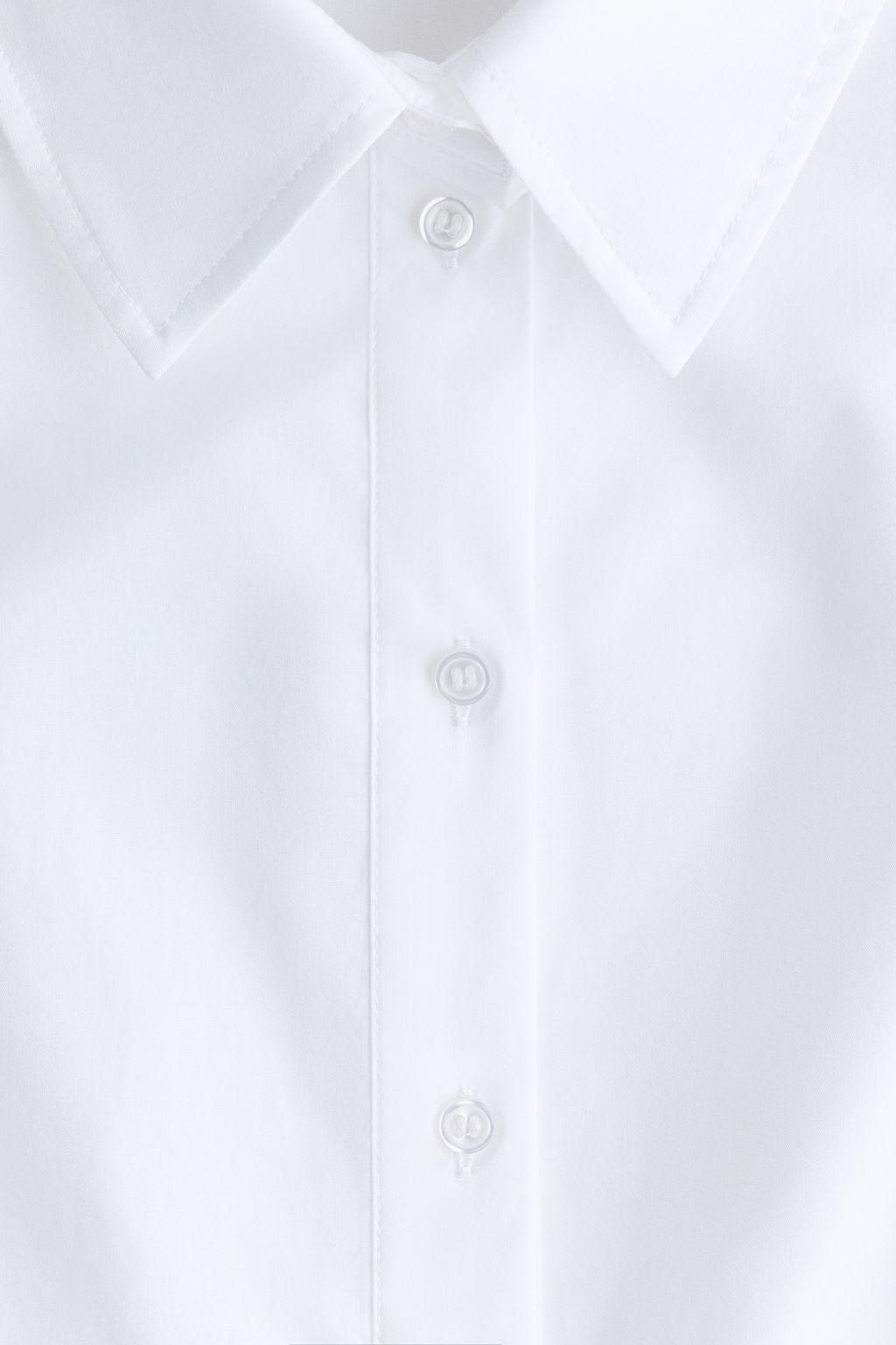Poplin peplum shirt - H&m фото 4
