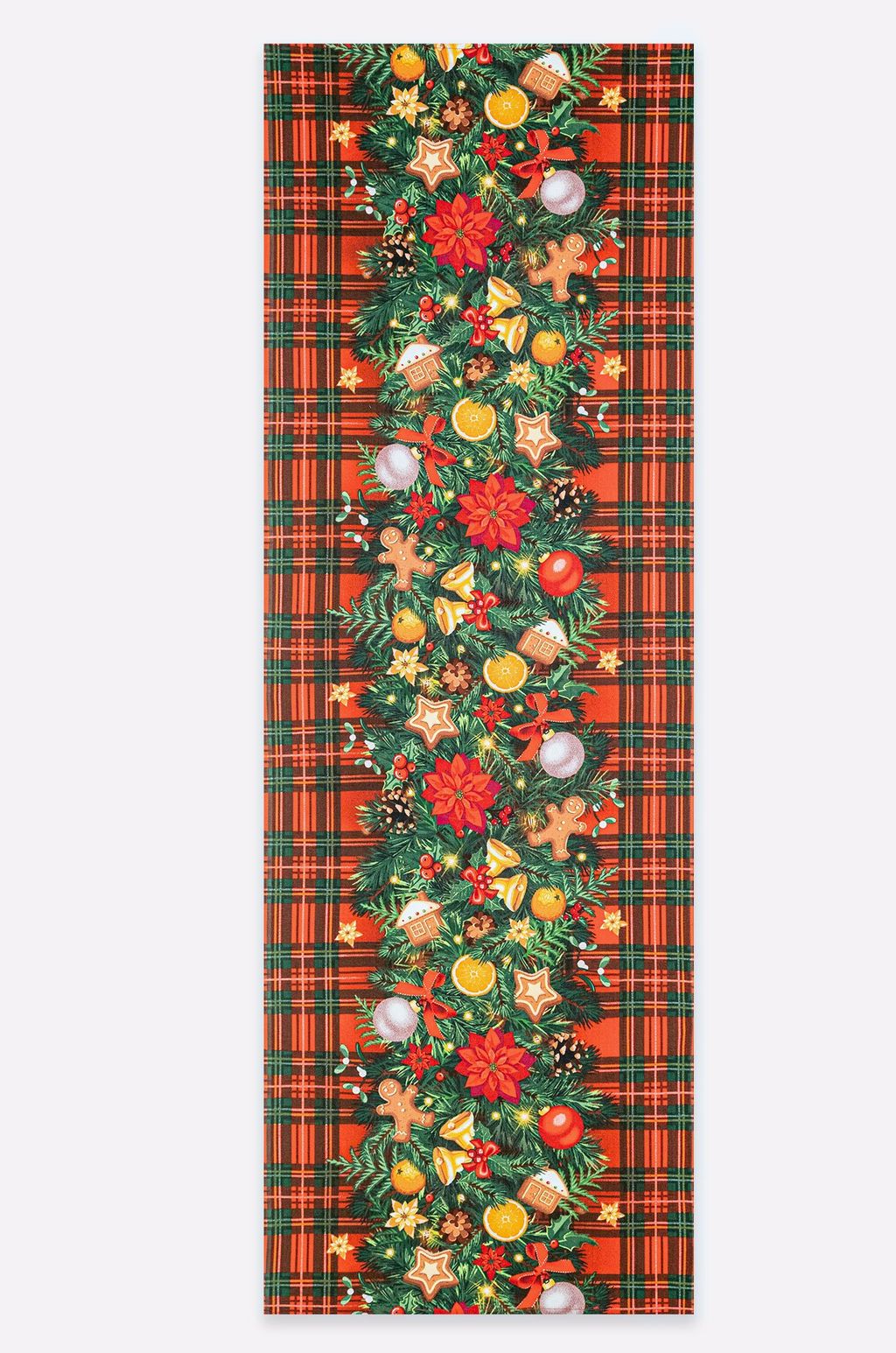 Дорожка на стол из рогожки 50х145 Happy Fox Home  фото 5