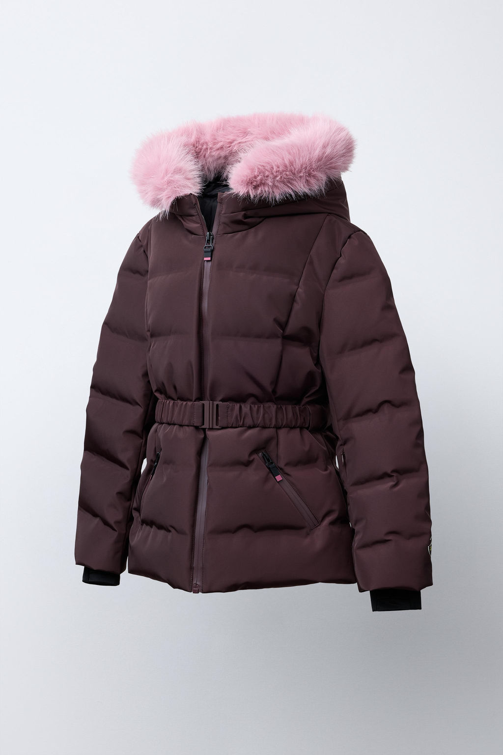 WATER-RESISTANT AND WINDPROOF DOWN PUFFER JACKET WITH BELT RECCO® SYSTEM SKI COLLECTION - Zara фото 19