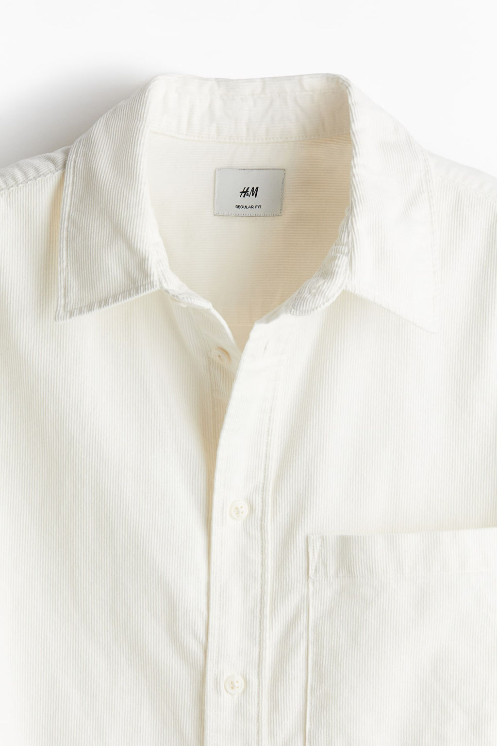 Camisa de pana Regular Fit - H&m фото 6