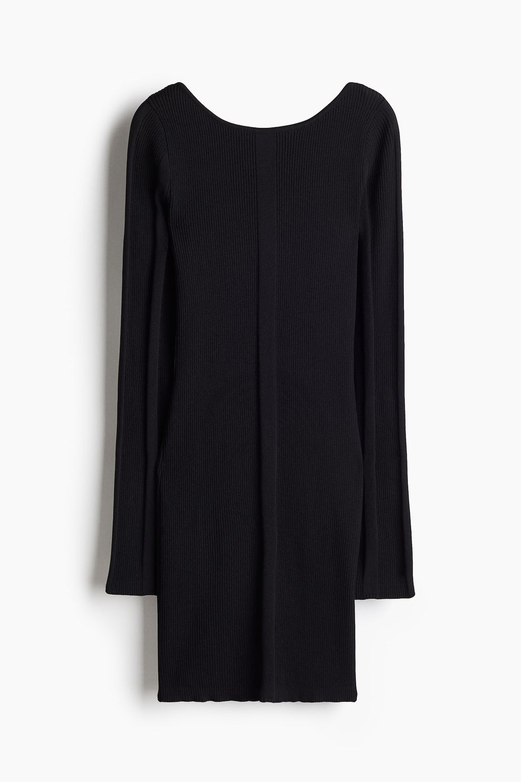 Vestido ajustado en punto de canale - H&m фото 4