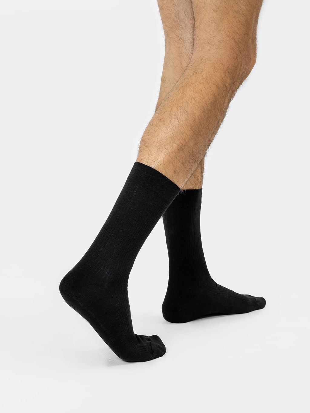 Цена за 5 пар! Носки мужские в черном цвете черный 010K-2330 - Mark formelle фото 2