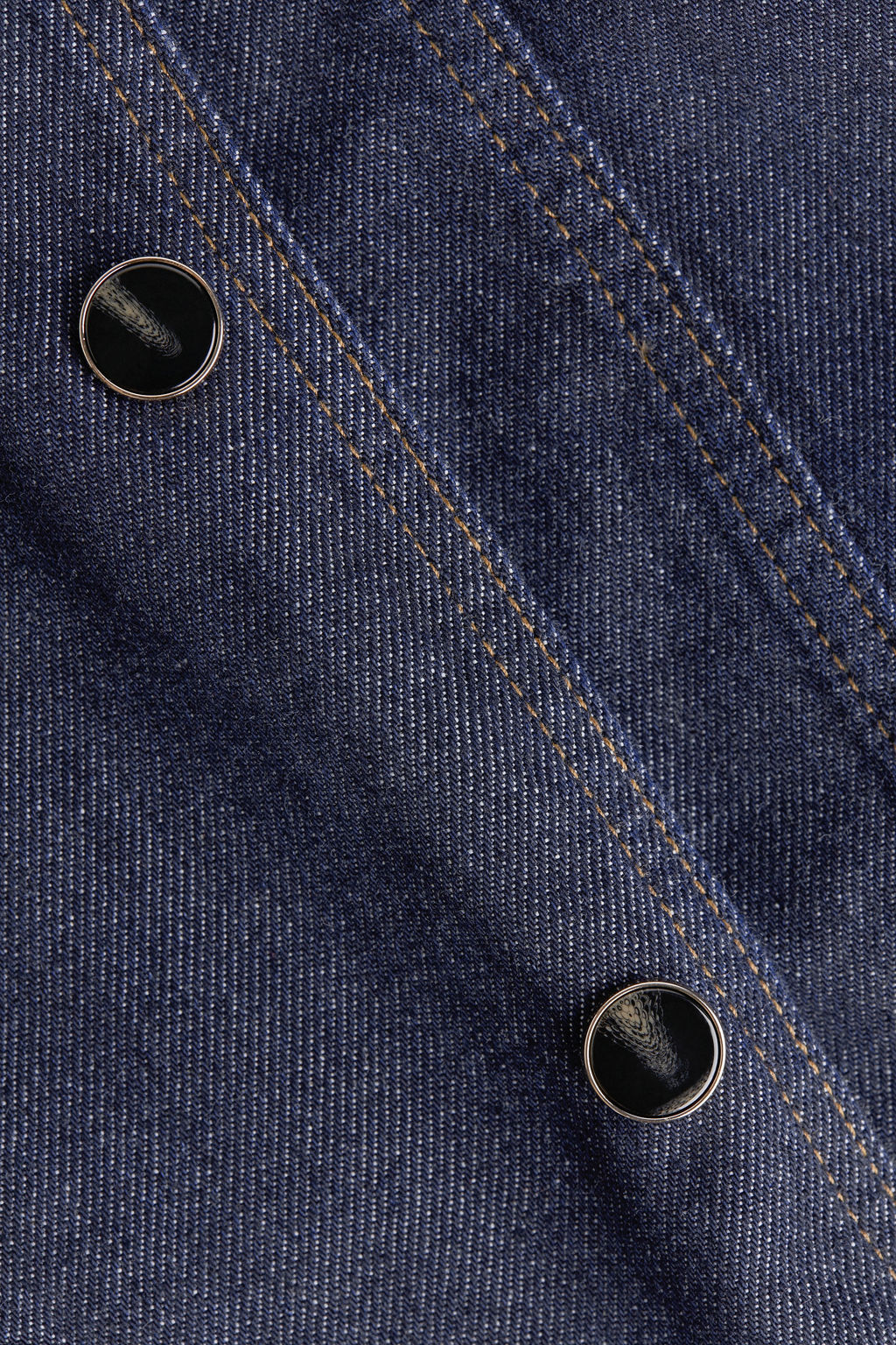 Camisa denim de doble botonadura - H&m фото 6