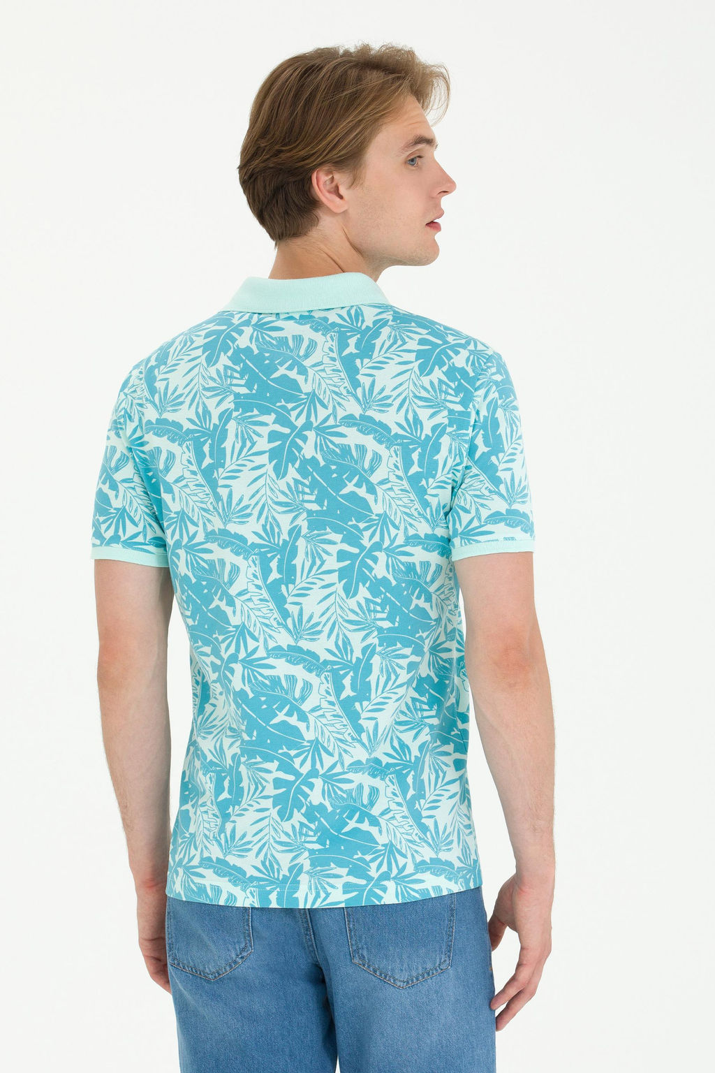 Мужская футболка Nile с воротником поло - U.s. polo assn фото 19