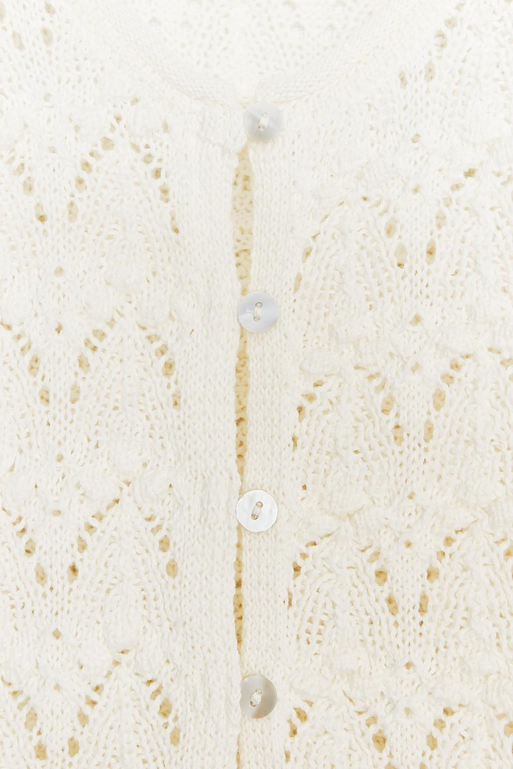 ROMANTIC KNIT TOP WITH TRIMS - Zara фото 7