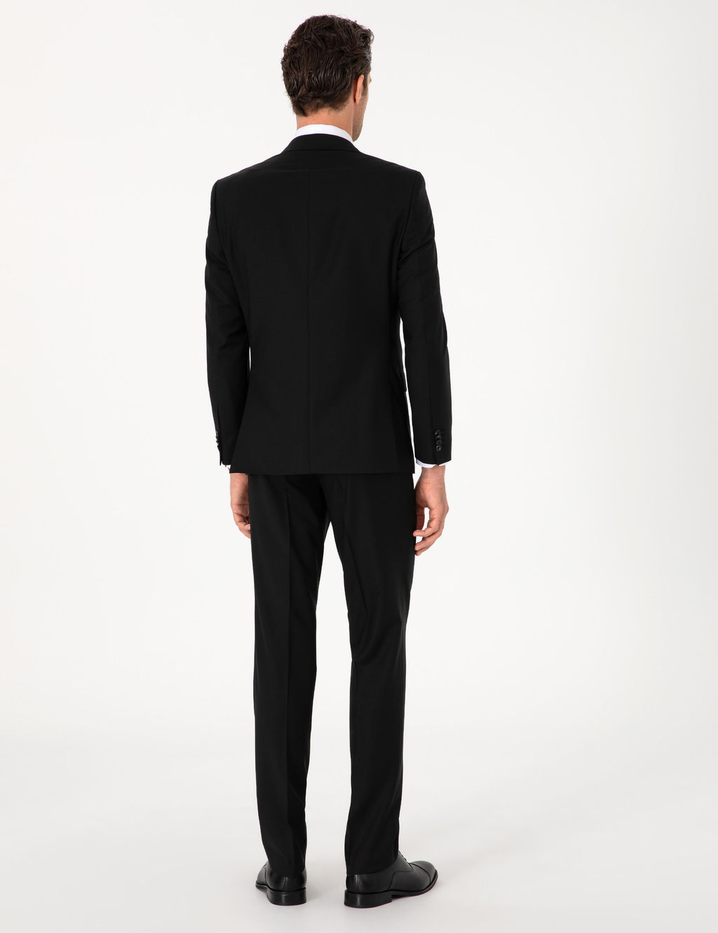 Siyah Slim Fit %100 Y_n Klasik Tak_m Elbise - Cacharel фото 5