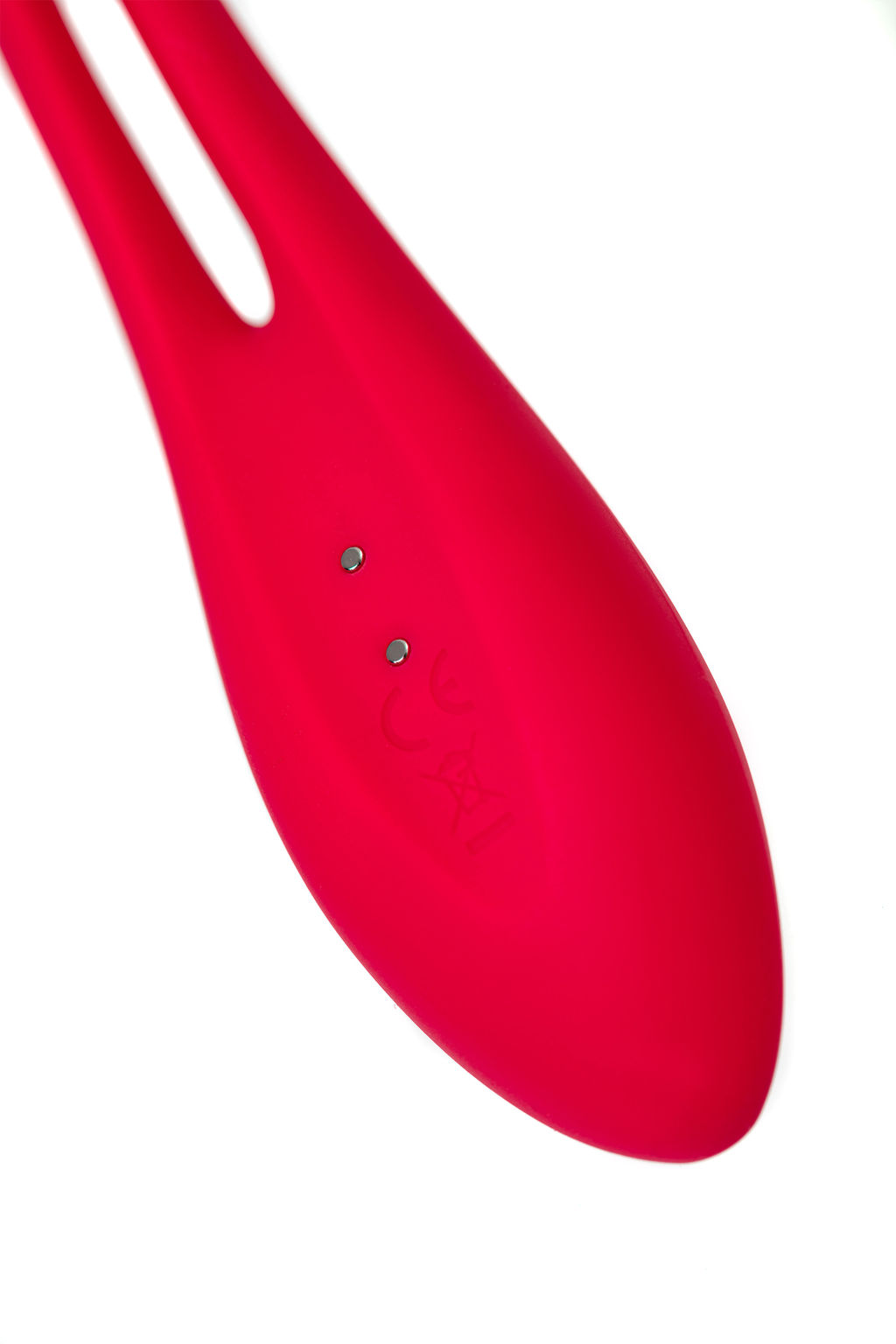 Многофункциональный вибратор для пар Satisfyer Elastic Joy, красный  фото 17