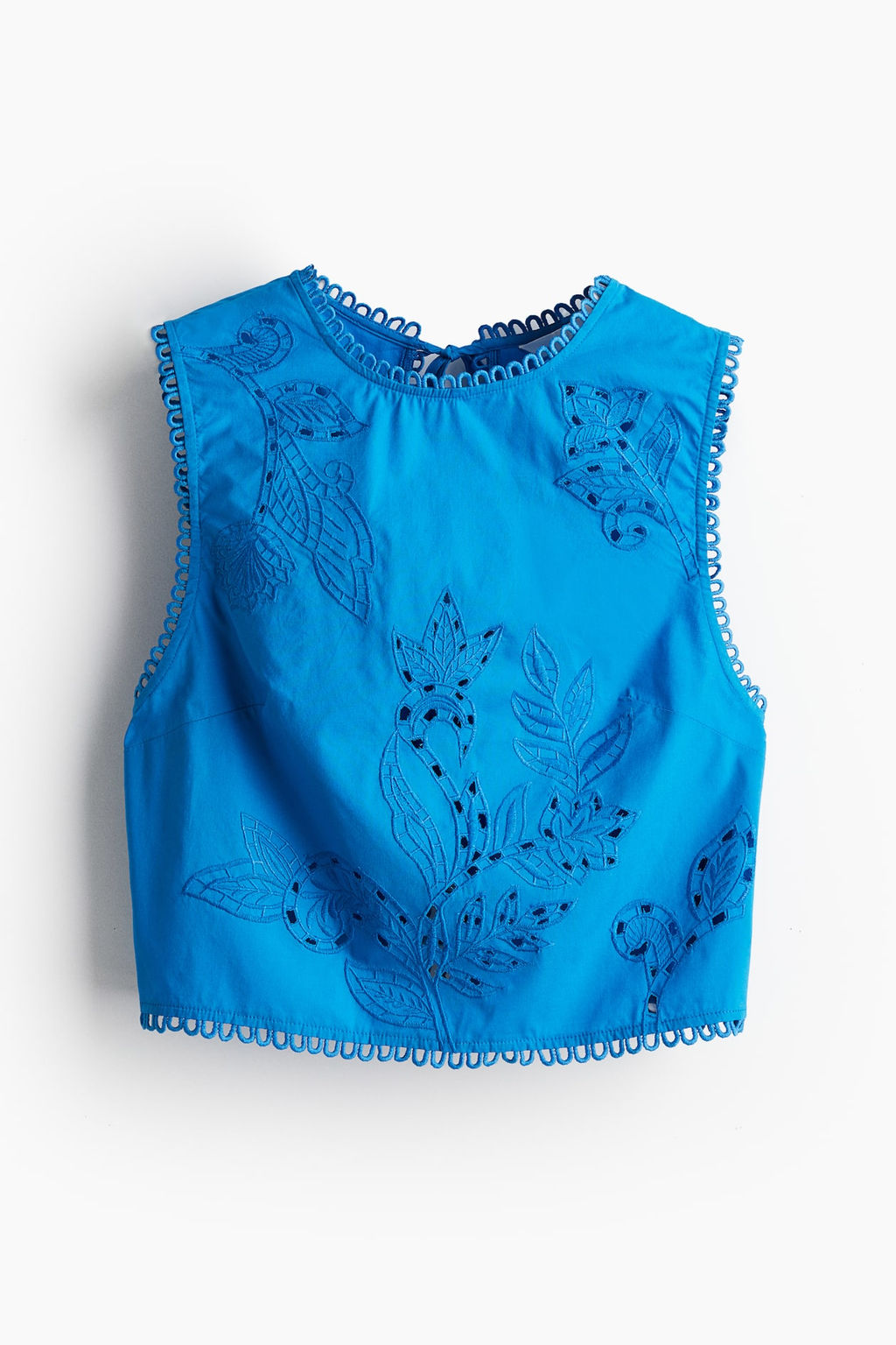 Top con bordado ingles - H&m фото 5