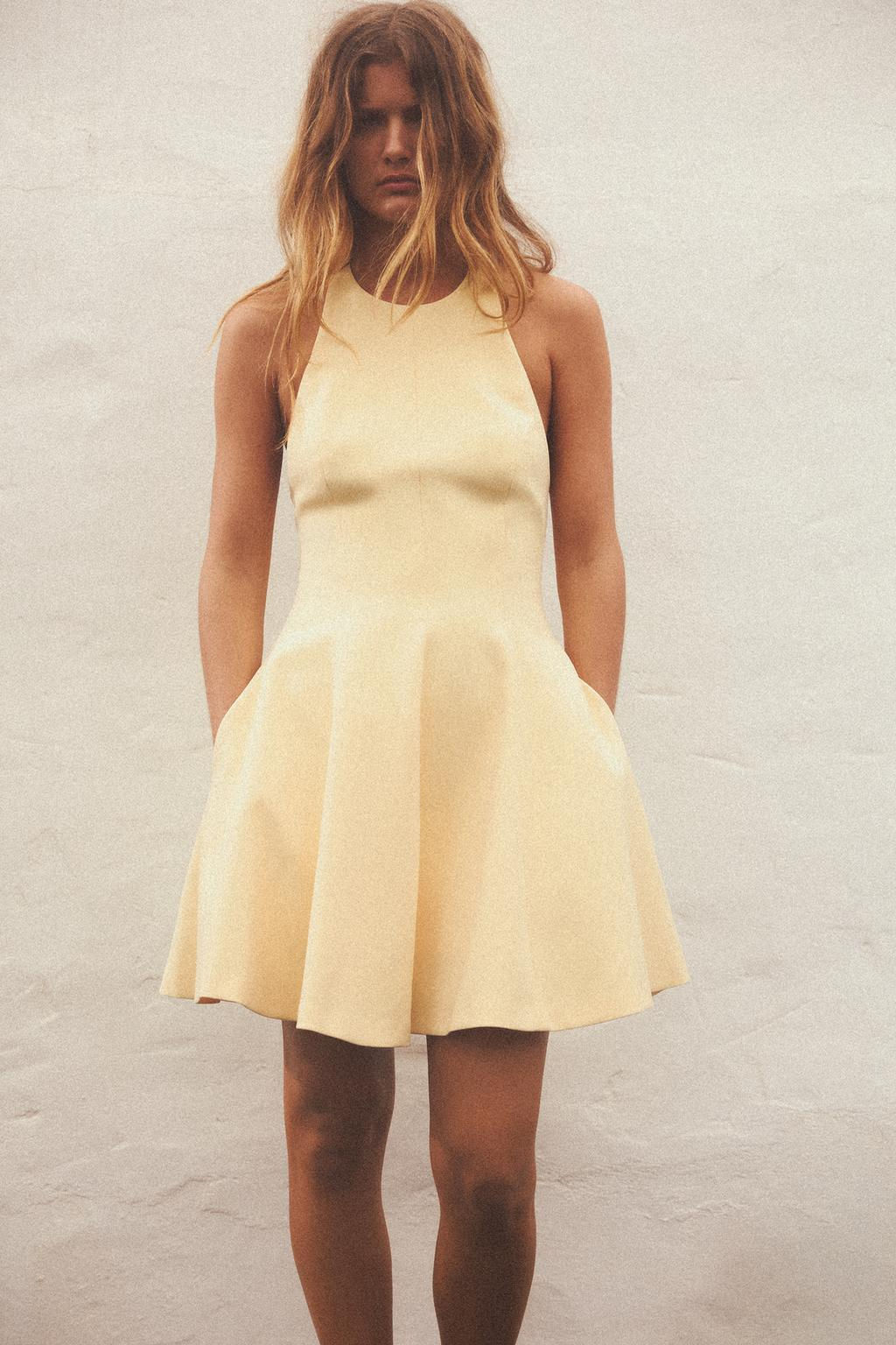 HALTER SHORT DRESS - Zara фото 9