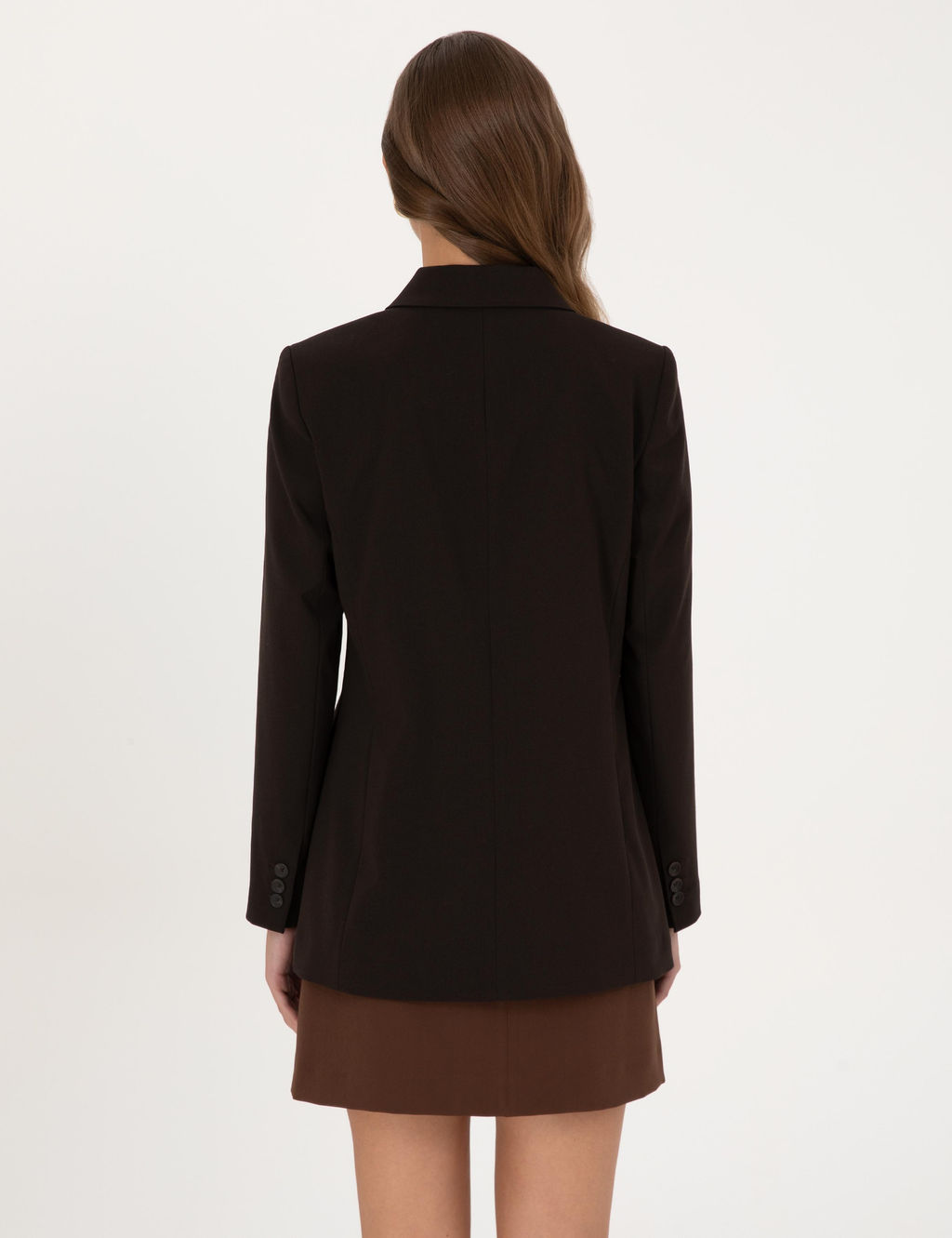 Koyu Kahverengi Regular Fit Kruvaze Ceket - Pierre cardin фото 5