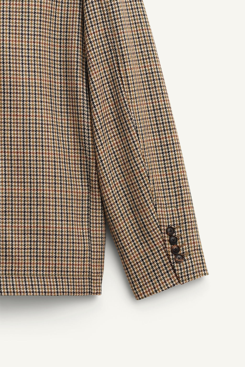 LIMITED EDITION CHECKED WOOL SUIT BLAZER - Zara фото 11