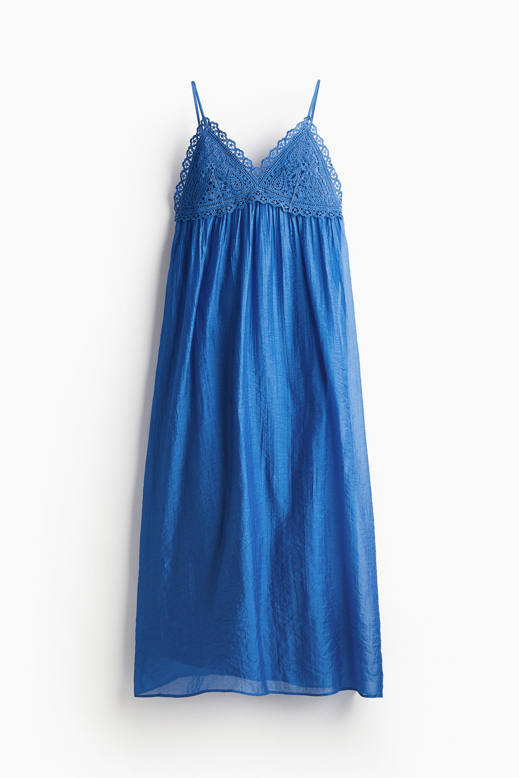Vestido de tirantes con detalle bordado - H&m фото 8