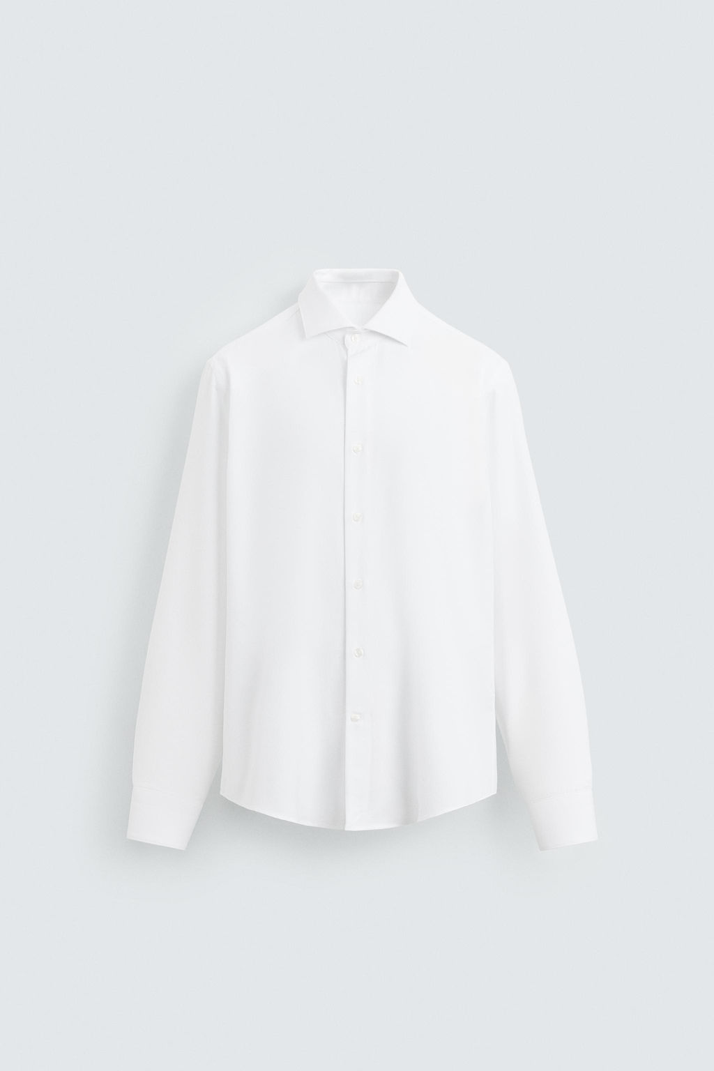 SLIM FIT TEXTURED SHIRT - Zara фото 6