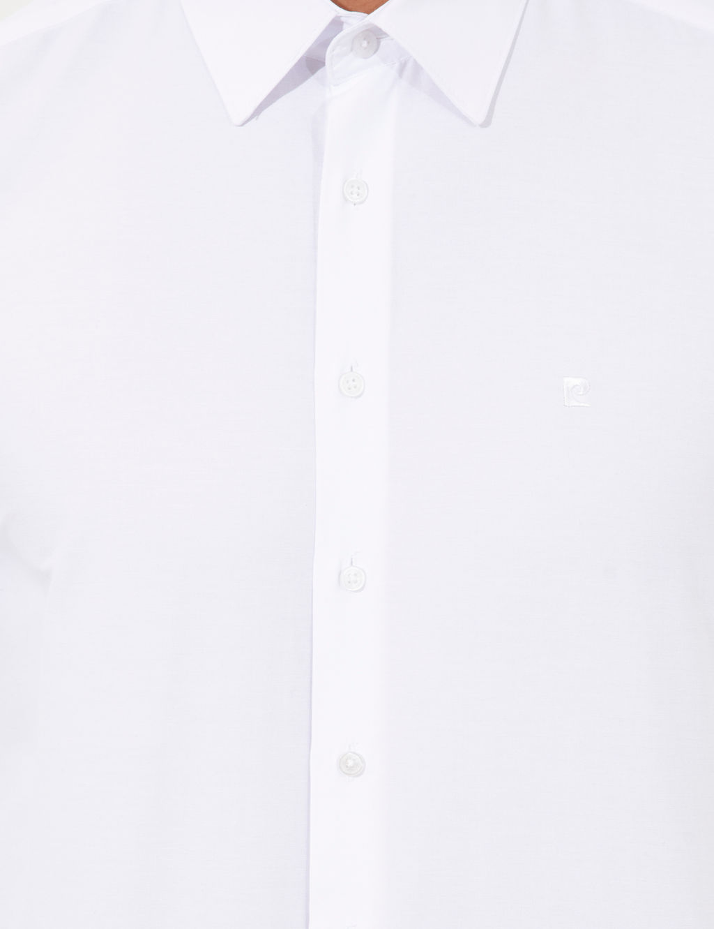 Beyaz Slim Fit Uzun Kollu Klasik G_mlek