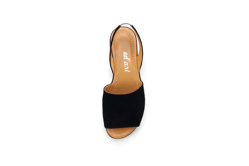 Босоножки EDART 1056.115 bl.w.black