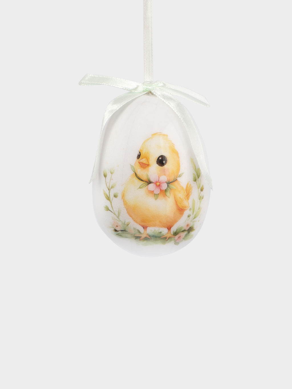 Подвеска, пасхальное яйцо, 8 см, пенопласт, Цыпленок, Interior Easter - Anna lafarg фото 2