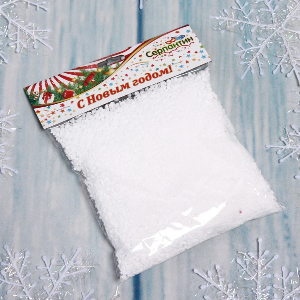 Цена за 4шт. Искусственный снег 16*16 см