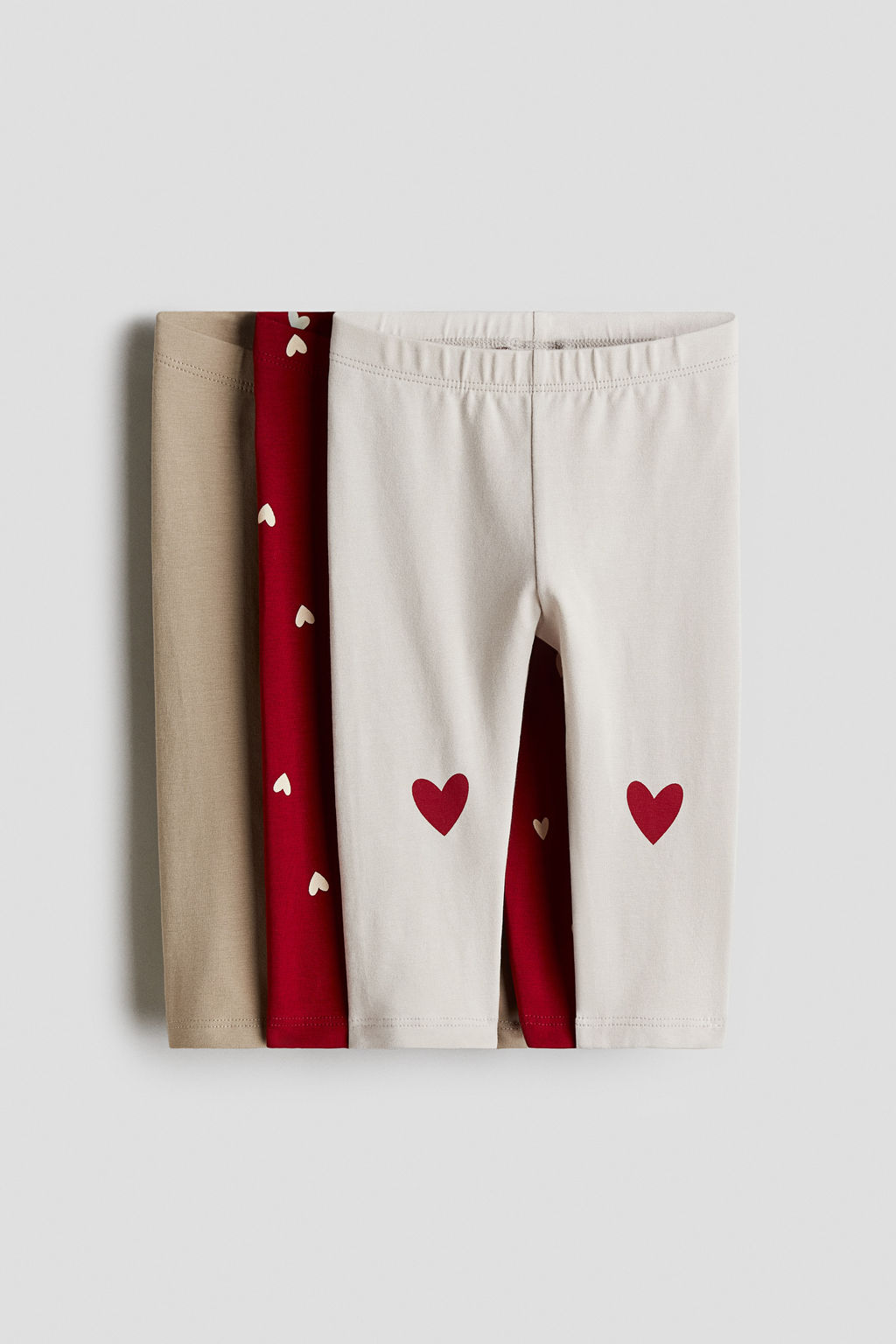 Pack de 3 leggings en punto de algod?n - H&m фото 2