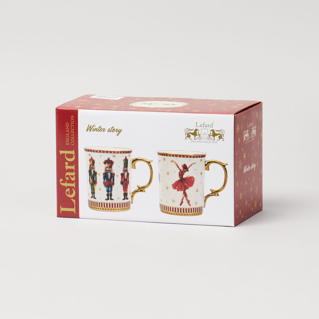 НАБОР КРУЖЕК LEFARD WINTER STORY 380 МЛ 2 ШТ.  фото 11