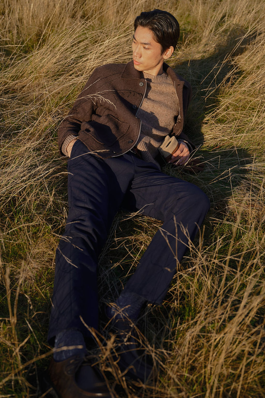 Pantalon de fieltro Regular Fit - H&m фото 3