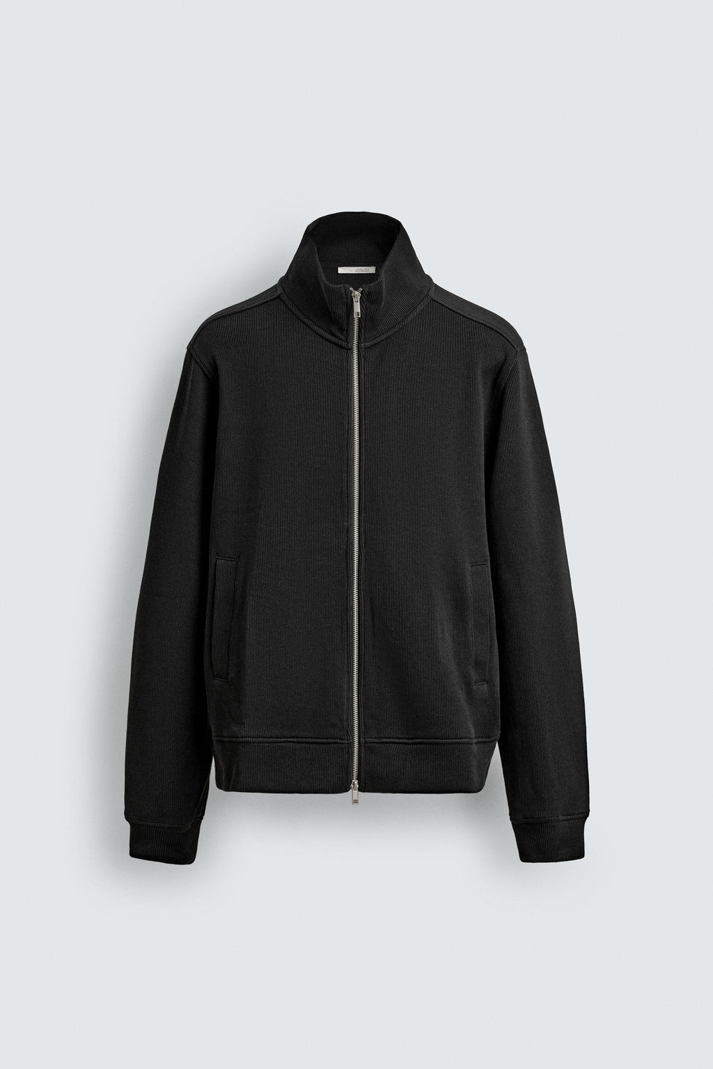 INTERLOCK RIBBED JACKET - Zara фото 15