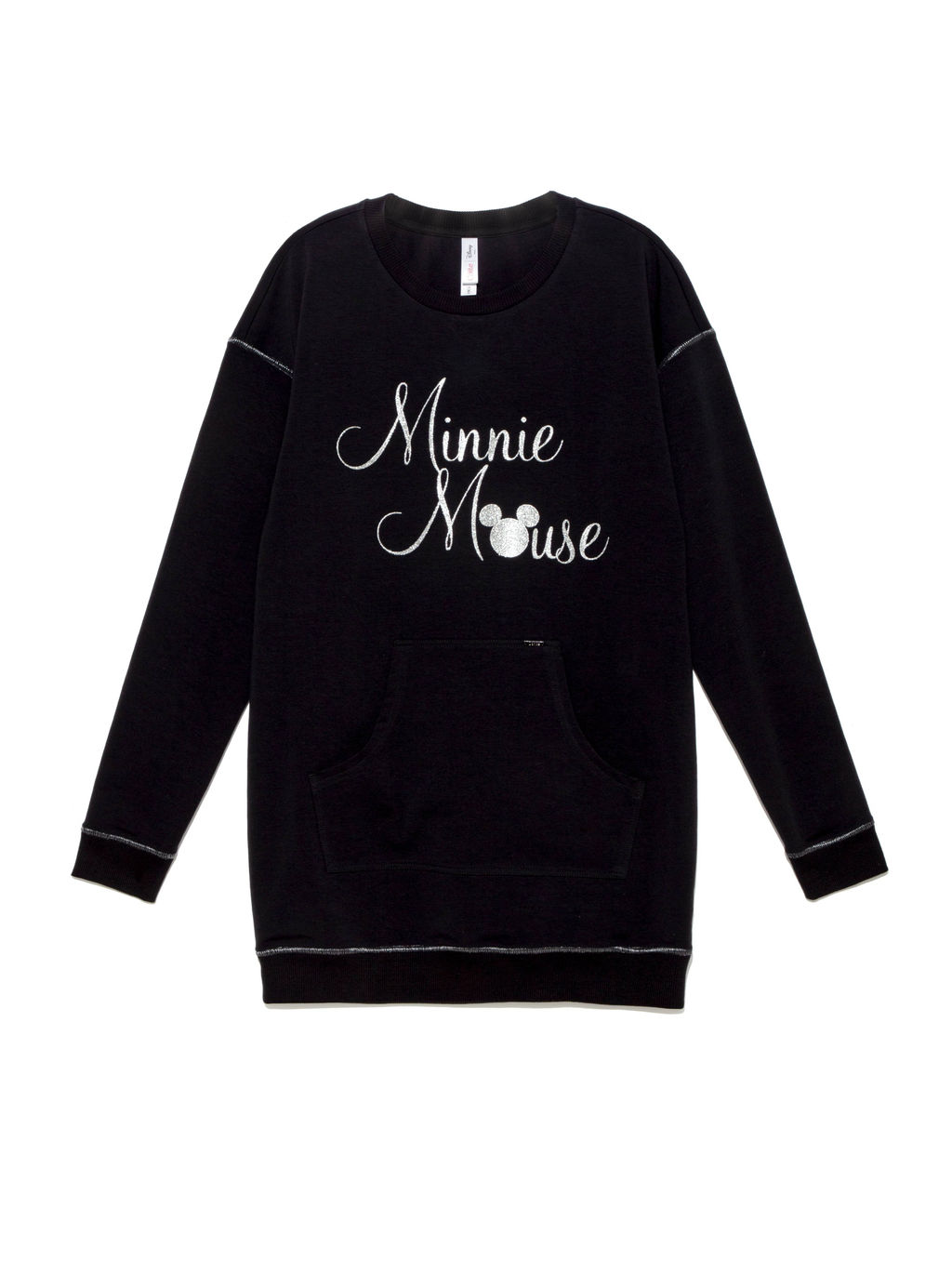 CONTE Хлопковая туника с мерцающей надписью Disney LTH 954 royal black royal black