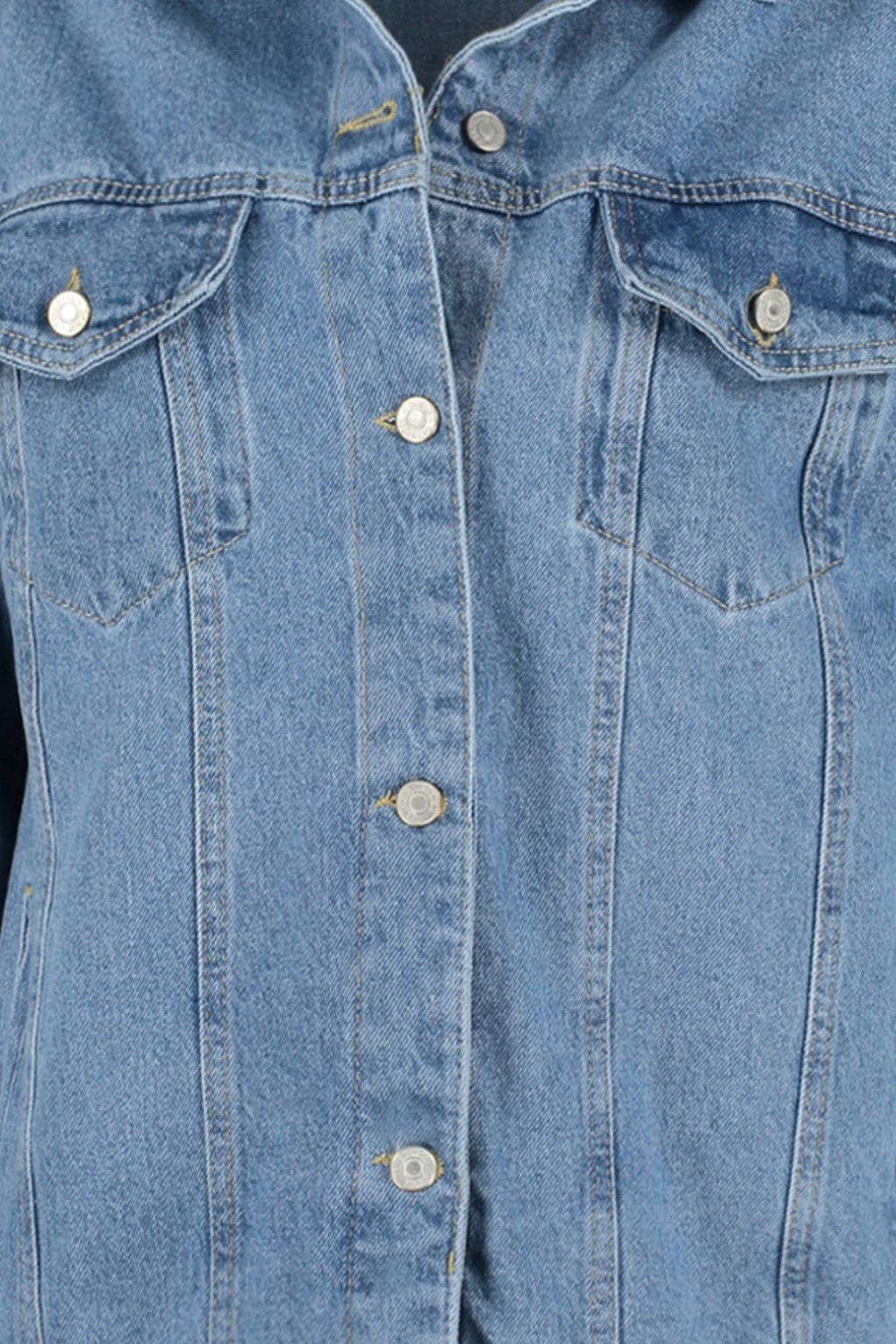 Mavi Oversize Trucker Denim Ceket TWOAW23CE00189 - Trendyolmilla фото 6