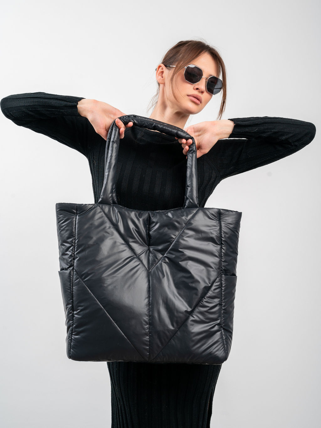 Сумка-шоппер № 23 черный
