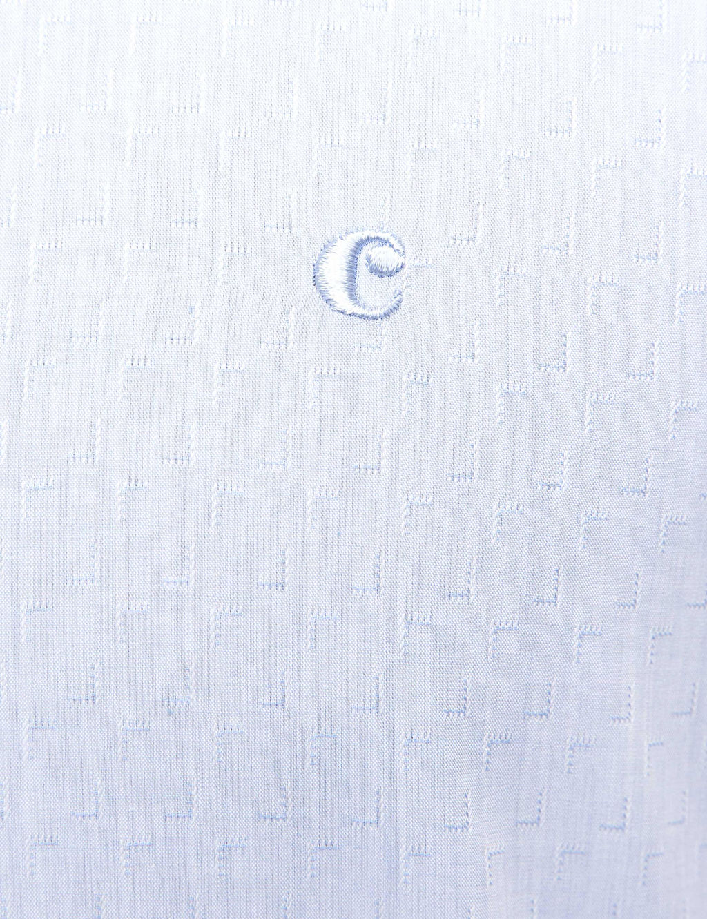 Голубая зауженная рубашка с длинным рукавом - Cacharel фото 8