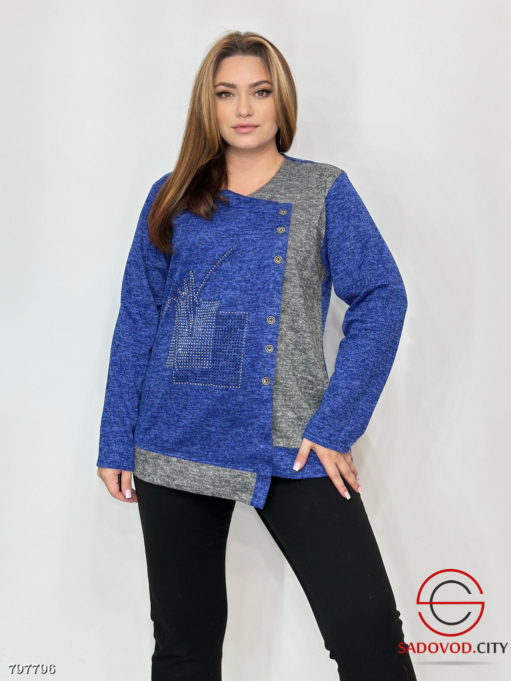 кофта женская трикотажная - Bruno фото 4