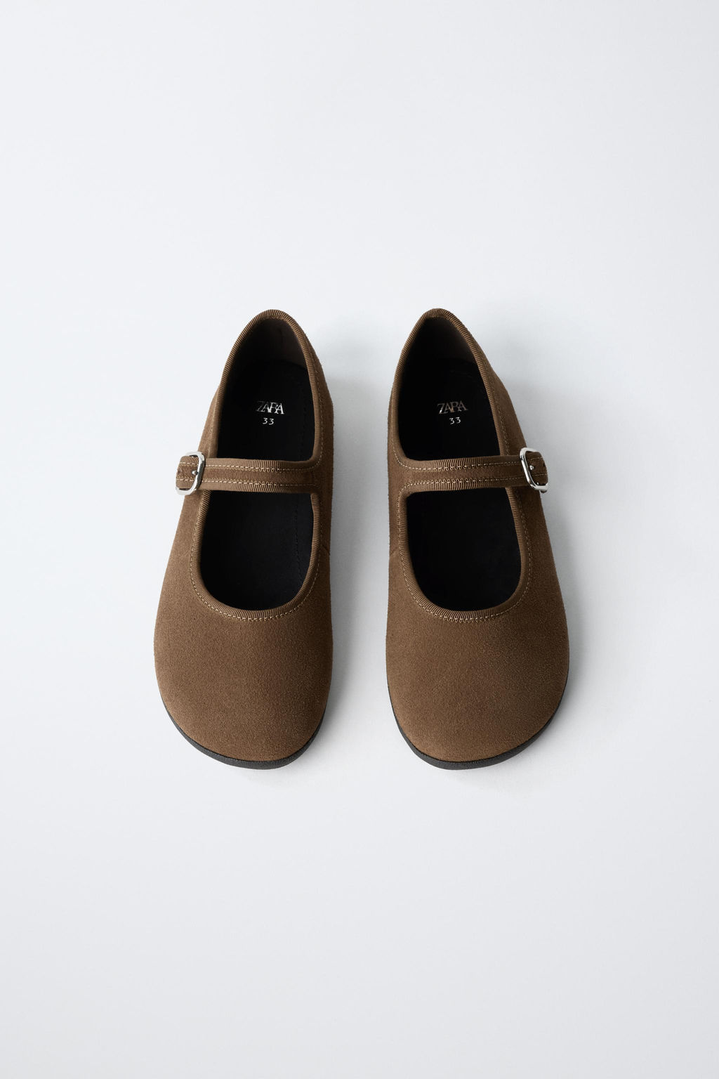 BAILARINA BAREFOOT PIEL / Marr?n - Zara фото 10