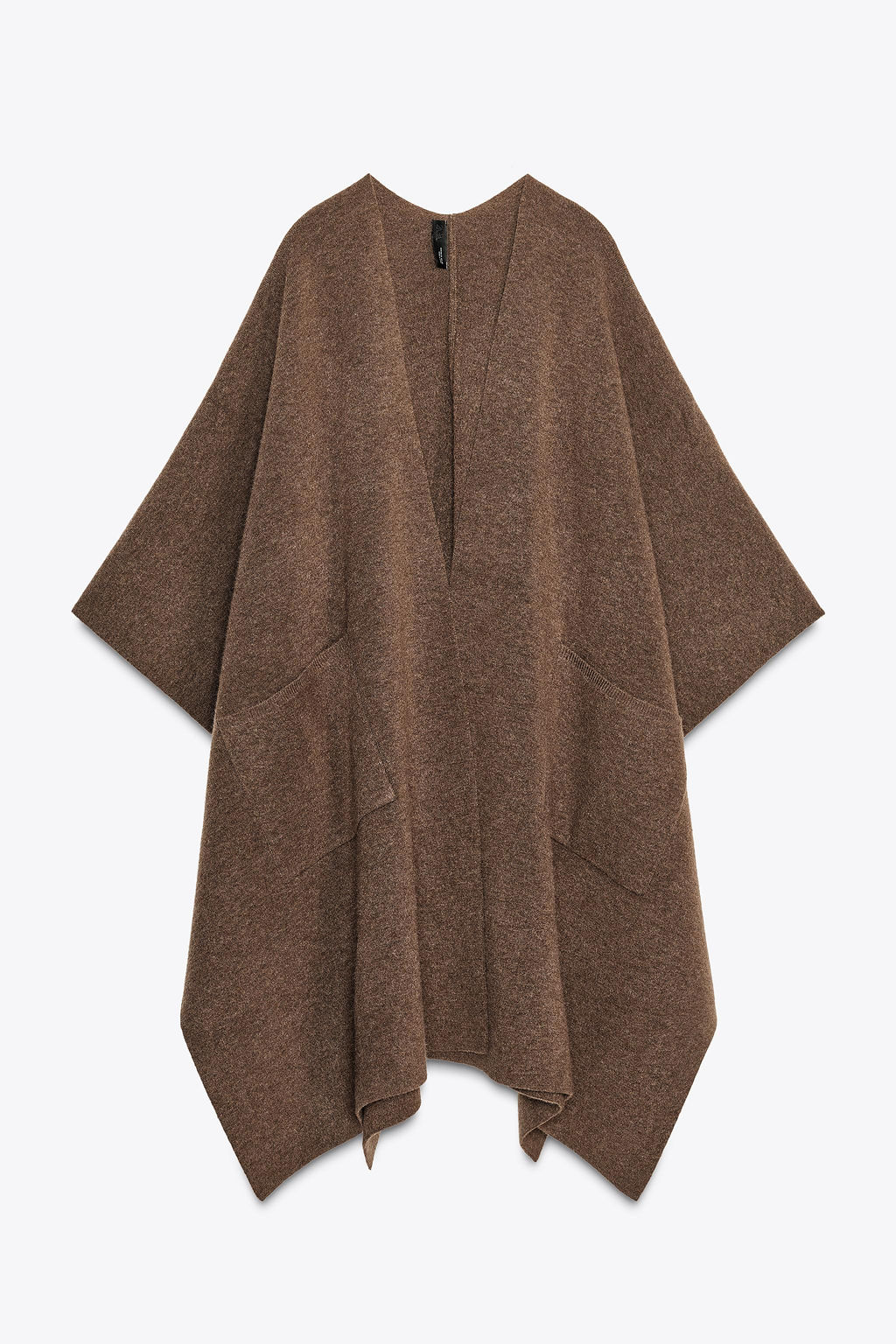 LONG KNIT CAPE