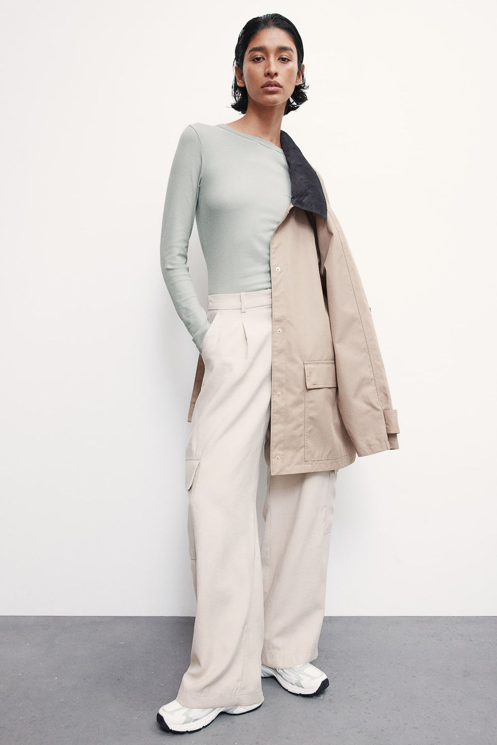 Camiseta de canale con modal - H&m фото 4