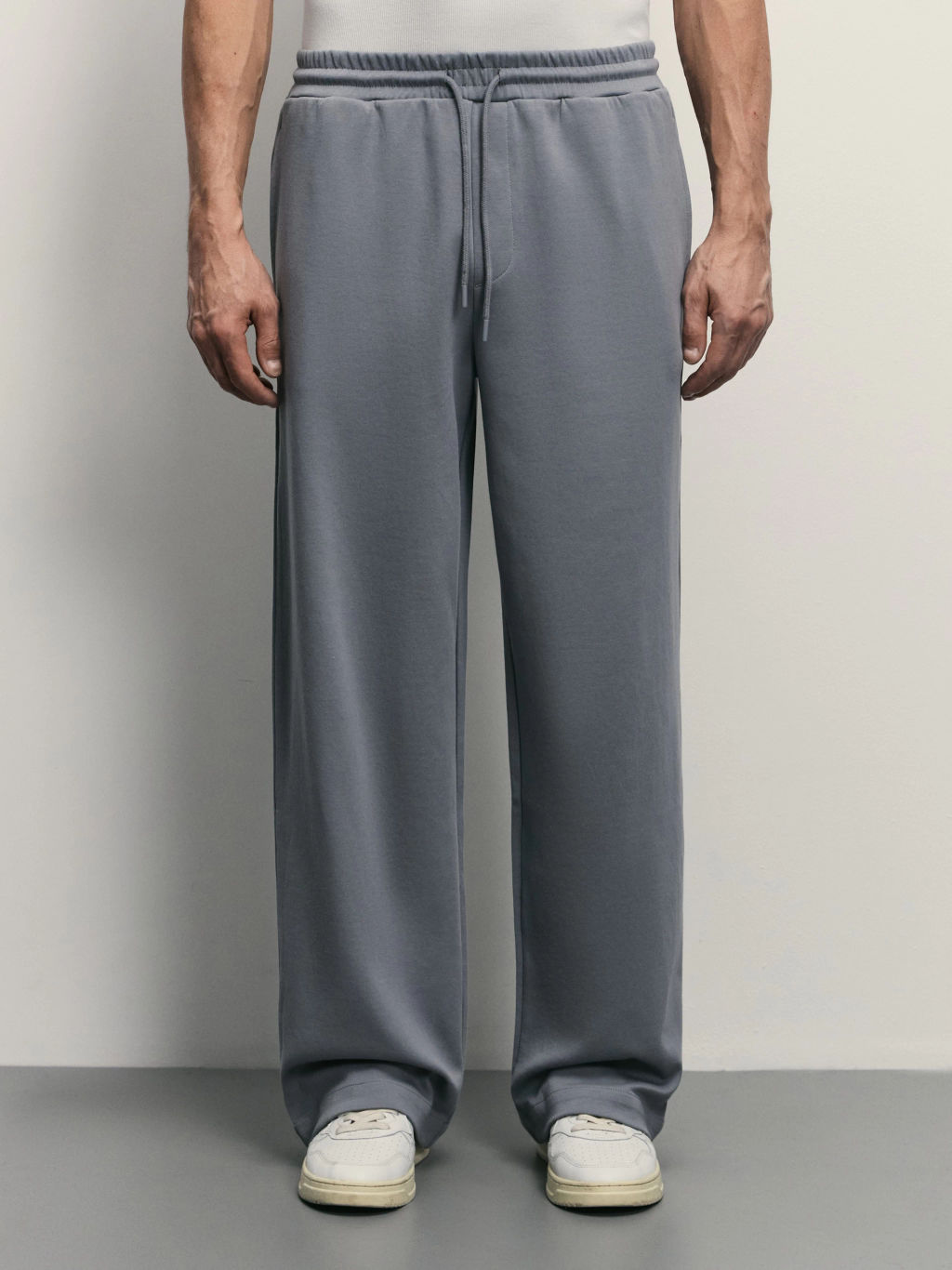 Брюки из хлопка интерлок / Zarina  фото 2