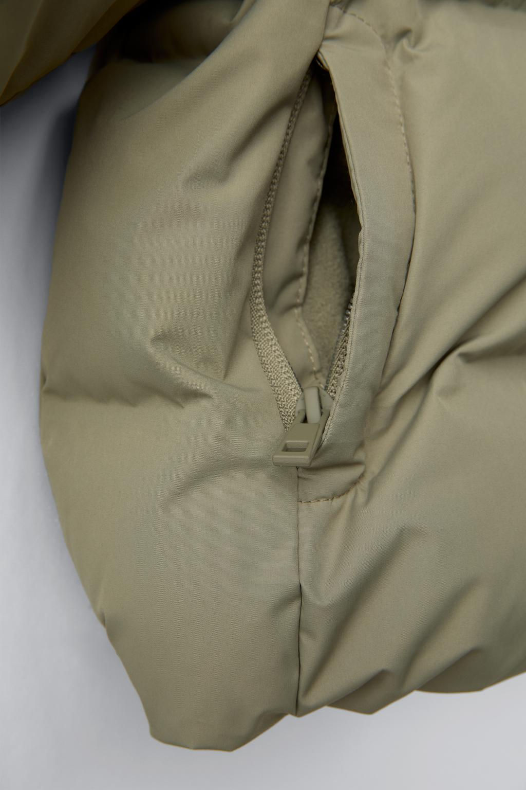 WATER-REPELLENT QUILTED JACKET - Zara фото 21
