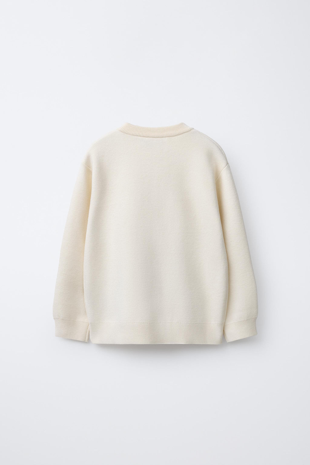 PLAIN KNIT SWEATER